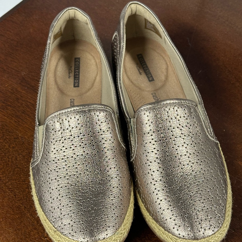 Clark’s Collection Women’s Leather Slip On Shoes